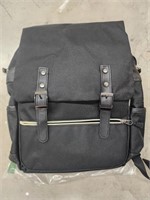Travel Laptop Backpack Resistant - Black -