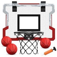 QDRAGON Mini Basketball Hoop for Door, Basketball