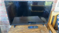 Phillips 24 inch Roku TV flatscreen, with the