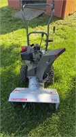 Craftsman electric start snow blower , tested and