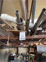 Large lot of pipe