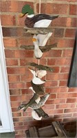 Hanging ocean porch decoration, includes carved