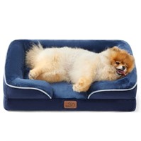 Bedsure Small Orthopedic Dog Bed - Washable