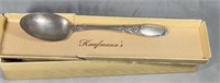 Towle Sterling Silver Spoon in Kaufmans Box