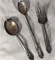 Rogers Sterling Silver Child’s Flatware