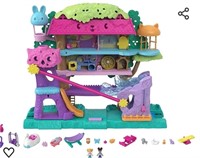 Polly Pocket Pollyville Pet Adventure Treehouse,
