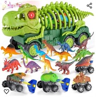 Aoskie Dinosaur Truck Toys for Kids, Dinosaur