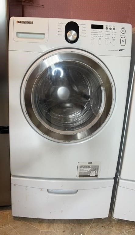 Samsung Front Load Washer on Storage Platform