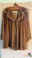 Beautiful antique mink coat, from Woodward and
