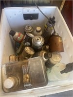 Oil Can, Degreaser, Other Items