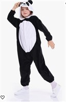 Panda Costume Kids?Plush Hooded Animals Pajamas