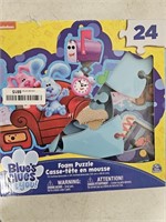 Blue S Clues 24-Piece Foam Puzzle