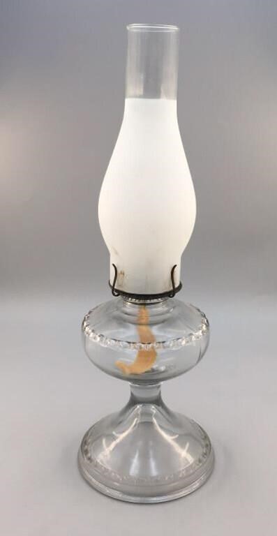 Fluorescing Eagle Oil Lamp