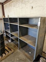 Large Metal Shelf Unit