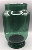 Vintage Green Bottle Big Glass