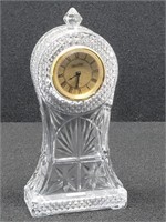 Park Avenue Crystal 10.5" Tall Mantle Clock