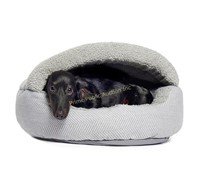 Precious Tails $54 Retail 21" Fleece Dog Bed,