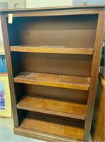 wooden book shelf WOODEN BOOKCASE