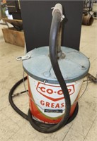 Co-op Grease Bucket with Pump