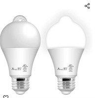 AmeriTop Motion Sensor Light Bulb- 2 Pack,