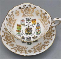 Paragon China to Her Majesty The Queen Tea Cup Set