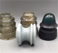 Vintage Armstrong  Glass Utility  Insulator (4)