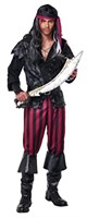 Size Small Mens Ruthless Rogue Pirate Costume