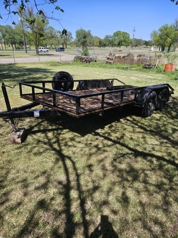 16' Utility Trailer with Ramps