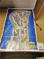 2015 Cedar Point Souvenir Map