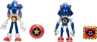 Sonic the Hedgehog Sonic 4" Action Figure 2 Pack