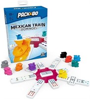 Pack & Go Mexican Train Dominoes from Spin Master