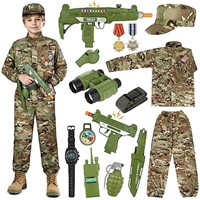 GIFTINBOX Army Costume for Kids, Boys Military