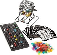 Bingo Game Set Deluxe 6-Inch Bingo Game with