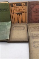 Early 1900s Music Books- Lot of Eight