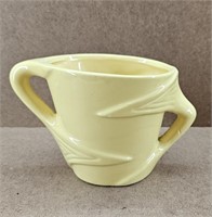 Roseville Zig-Zag Yellow Planter Vase
