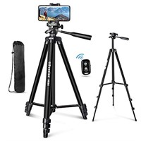 UBeesize 60? Phone Tripod with Carry Bag & Cell