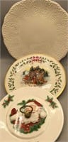 Lenox Christmas and Cottage Platters