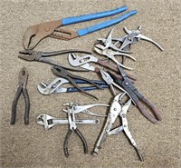 Box of Various Pliers #2