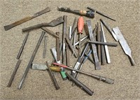 Box of Various Chisels