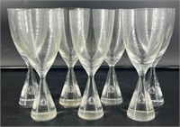 7 MCM Wine Glasses