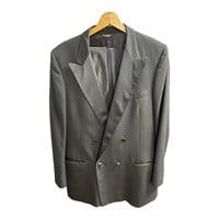 Donald Brooks Tuxedo Suit w Cummerbund