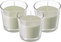 1 Piece Only scented glass candle with two colours