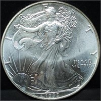 1993 1oz Silver Eagle Gem BU