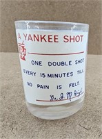 A Yankee Shot Glass