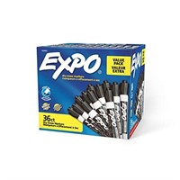 Expo Low Odor Dry Erase Markers, Chisel Tip,
