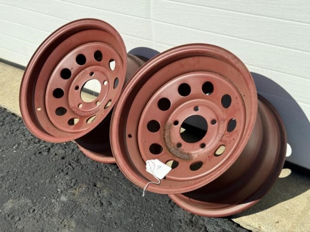 2  15 x 10 GM Wheels