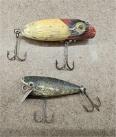 2pc Wooden Fishing Lures