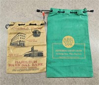 Hamilton National & Jefferson County Bank Bags