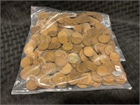 500 wheat cents