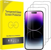 JETech Full Coverage Screen Protector for iPhone